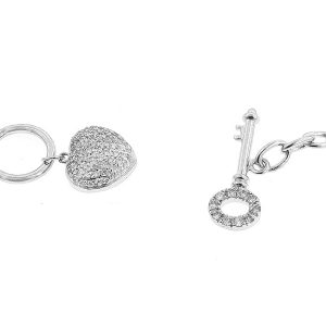 Heart and Key Bracelet - Image 2