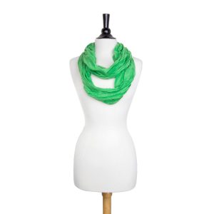 Light Green Genevieve Infinity Scarf - Image 3
