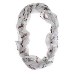 Forever Grey Infinity Scarf - Image 2
