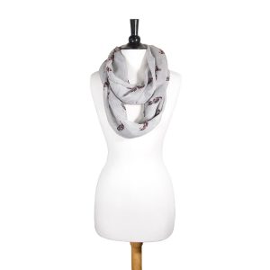 Forever Grey Infinity Scarf - Image 3