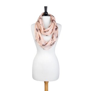 Forever Peach Infinity Scarf - Image 3