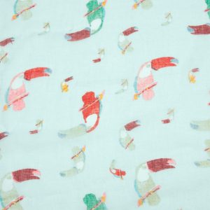 Mint Shauna Toucan Infinity Scarf - Image 2