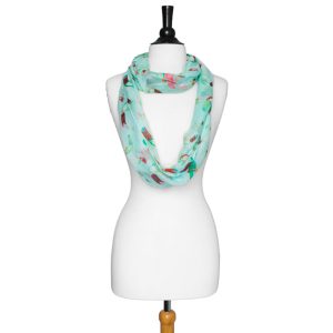 Mint Shauna Toucan Infinity Scarf - Image 3