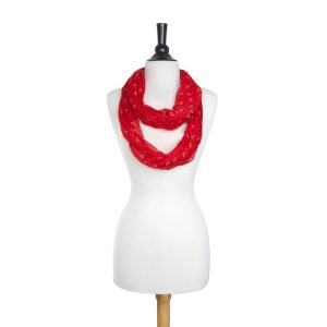 Anchor Red Infinity Scarf - Image 3