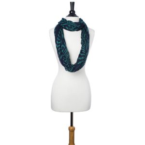 Navy Shauna Infinity Scarf - Image 2