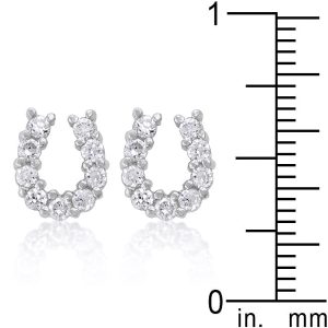 Lucky Horseshoe Earrings - Image 2