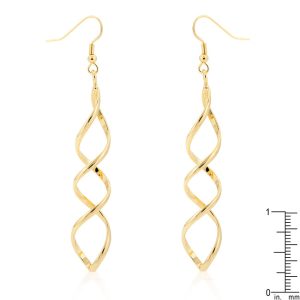 Golden Twist Earrings - Image 2