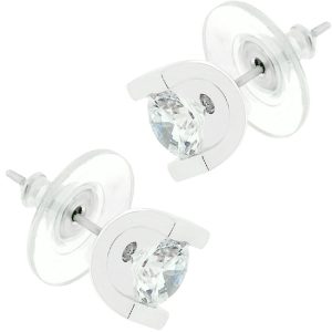 Brilliant Set Cubic Zirconia Earrings - Image 2