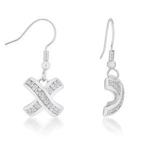 Timeless Pave Drop Earrings - Image 2