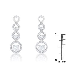 Graduated Drop Earrings - Image 3