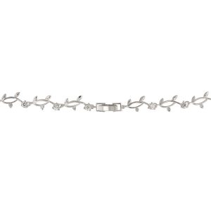 Rhodium Plated Vineyard Necklace - Image 3