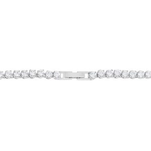 Graduated Cubic Zirconia Necklace - Image 4