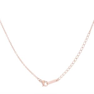 Arianna Rose Gold Stainless Steel Arrow Necklace - Image 2