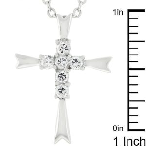 Coupled Cross Pendant - Image 3