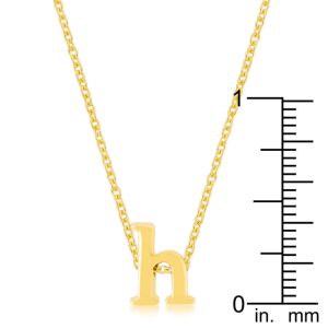 Golden Initial H Pendant - Image 3