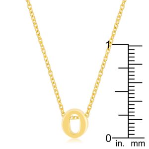 Golden Initial O Pendant - Image 3