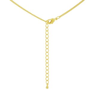 Simple Golden Cross Pendant - Image 2