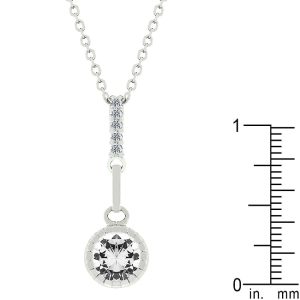 Clear Drop Pendant - Image 3