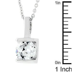 8 mm Zircon Pendant - Image 3