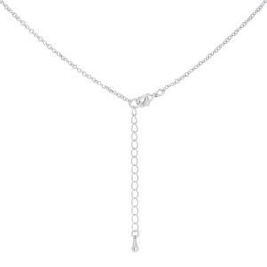 Two-Tone Three Row Hoop Pendant - Image 3
