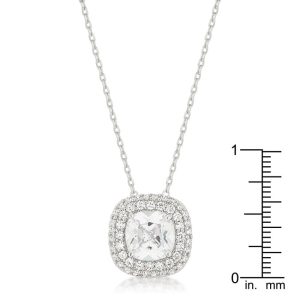 Pave Halo Pendant - Image 3