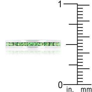 Stylish Stackables Peridot Crystal Ring - Image 3