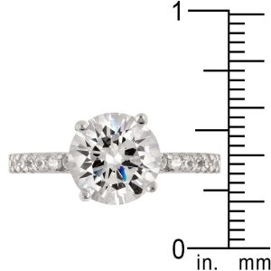 Queen Anne Clear Ring - Image 3