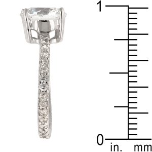 Queen Anne Clear Ring - Image 4
