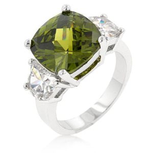 Olive Triplet Ring - Image 3