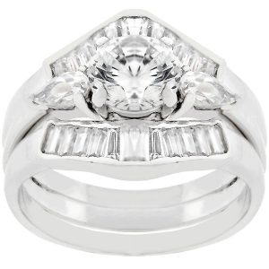 Two-Piece Engagement Ring Set - Image 2