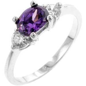 Oval Sonnet Cubic Zirconia Ring - Image 3