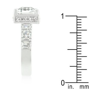 Asscher Cut Engagement Ring - Image 4