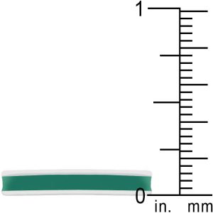 Green Enamel Eternity Ring - Image 3