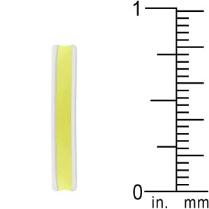 Yellow Enamel Eternity Ring - Image 4