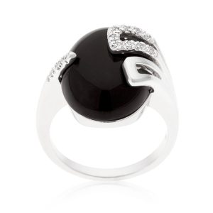 Black Onyx Egg Ring - Image 2