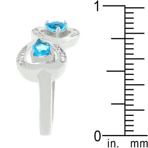 Mirrored Hearts Ring - Image 4
