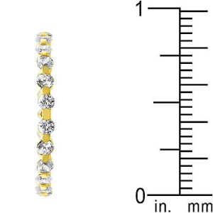 Golden Lace Eternity Band - Image 4