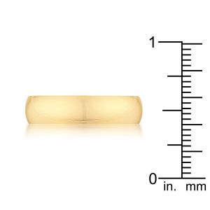 5 mm IPG Gold Stainless Steel Band - Image 4