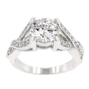 Brilliant Twist Engagement Ring - Image 2