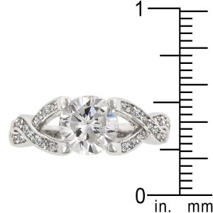 Brilliant Twist Engagement Ring - Image 3