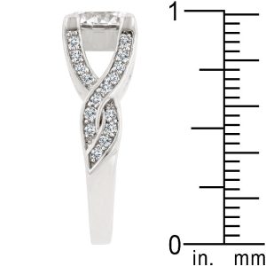 Brilliant Twist Engagement Ring - Image 4