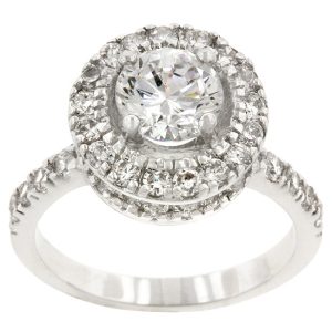 Rhodium Plated Majestic Ring - Image 2