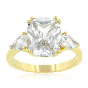 Radiant Cut Engagement Triplet - Image 2