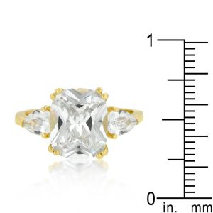 Radiant Cut Engagement Triplet - Image 3