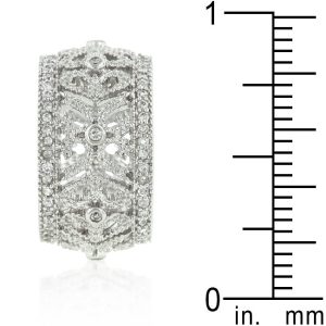 Filigree Crest Eternity Ring - Image 4