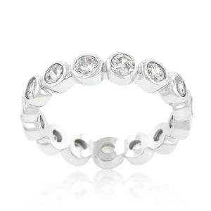 Linked Bezel Eternity Band - Image 2
