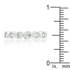 Linked Bezel Eternity Band - Image 3