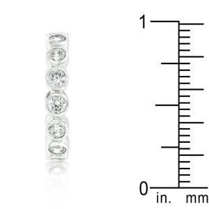 Linked Bezel Eternity Band - Image 4