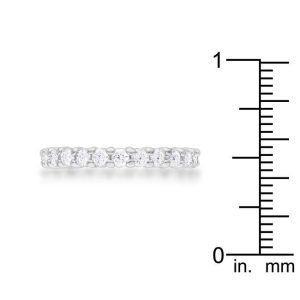 Cubic Zirconia Eternity Band - Image 3