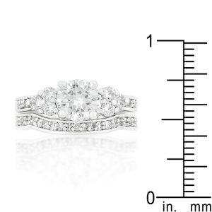 Triple Stone Engagement Set - Image 3